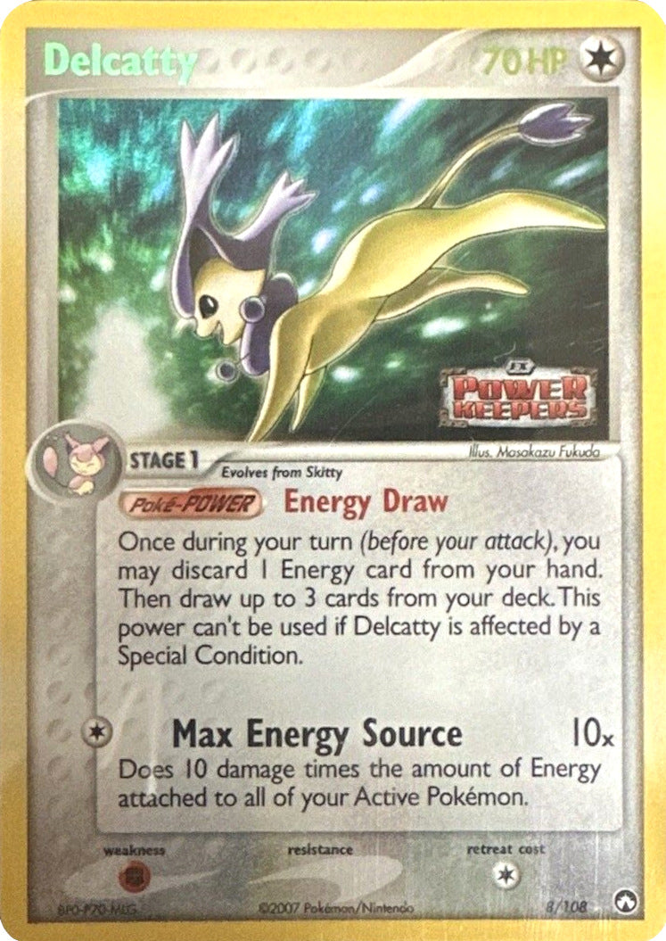 Delcatty (8/108) (Stamped) [EX: Power Keepers] | Exor Games Truro