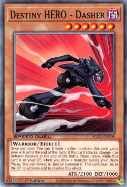 Destiny HERO - Dasher [SGX1-ENB05] Common | Exor Games Truro