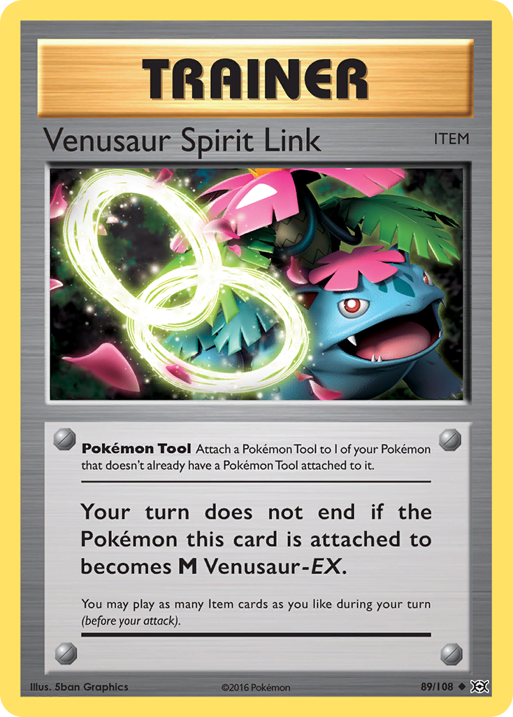 Venusaur Spirit Link (89/108) [XY: Evolutions] | Exor Games Truro