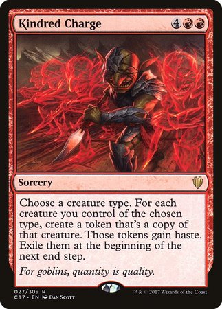 Kindred Charge [Commander 2017] | Exor Games Truro