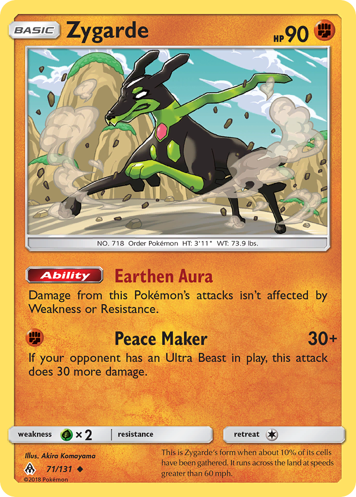 Zygarde (71/131) [Sun & Moon: Forbidden Light] | Exor Games Truro