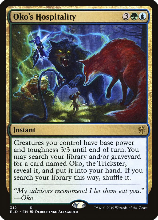 Oko's Hospitality [Throne of Eldraine] | Exor Games Truro