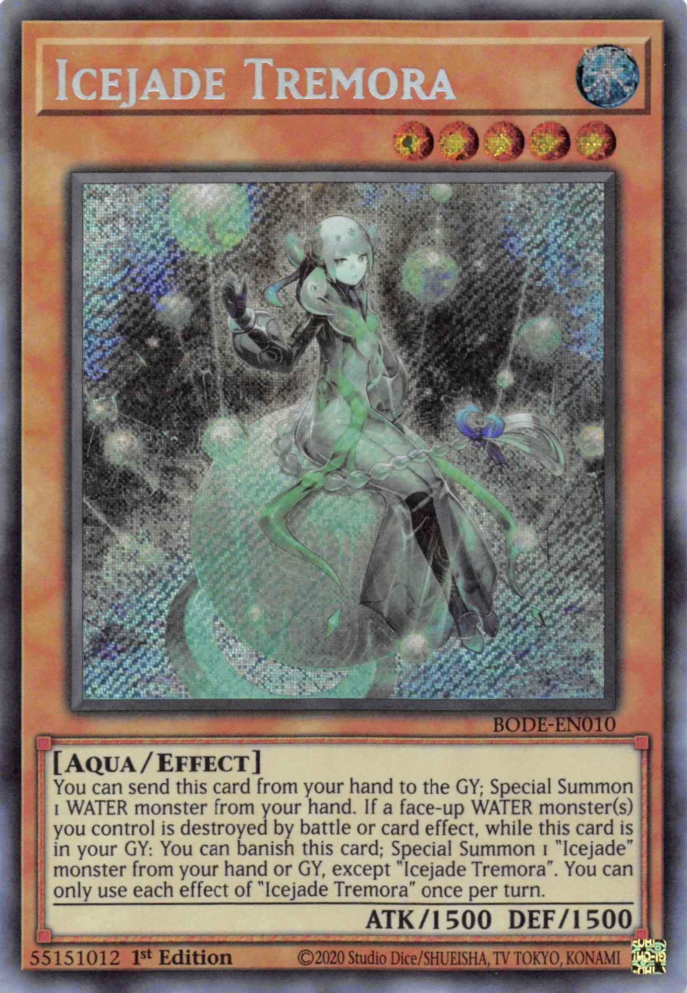 Icejade Tremora [BODE-EN010] Secret Rare | Exor Games Truro