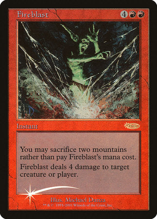 Fireblast [Friday Night Magic 2001] | Exor Games Truro