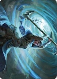 Sea Gate Stormcaller Art Card [Zendikar Rising Art Series] | Exor Games Truro