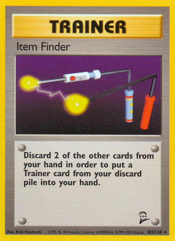 Item Finder (103/130) [Base Set 2] | Exor Games Truro