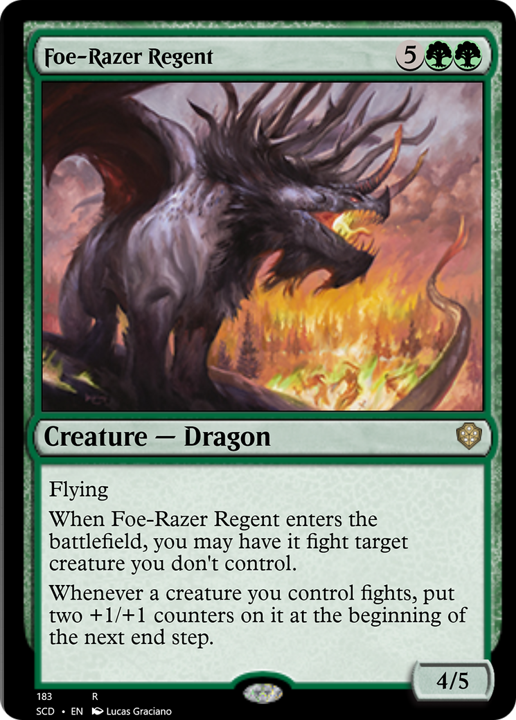 Foe-Razer Regent [Starter Commander Decks] | Exor Games Truro