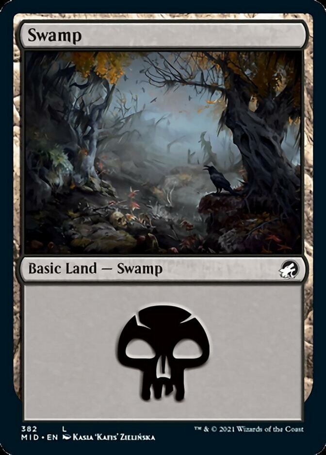 Swamp (382) [Innistrad: Midnight Hunt] | Exor Games Truro