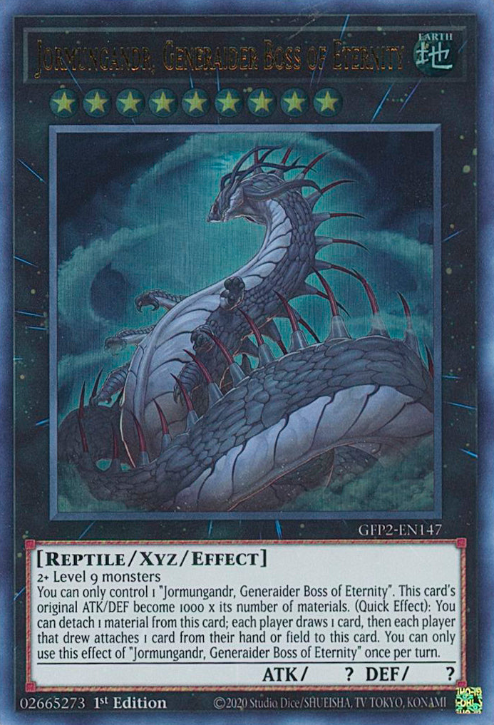 Jormungandr, Generaider Boss of Eternity [GFP2-EN147] Ultra Rare | Exor Games Truro