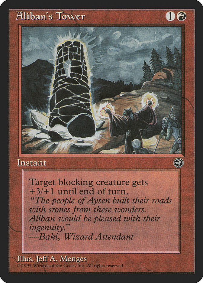 Aliban's Tower (Baki Flavor Text) [Homelands] | Exor Games Truro