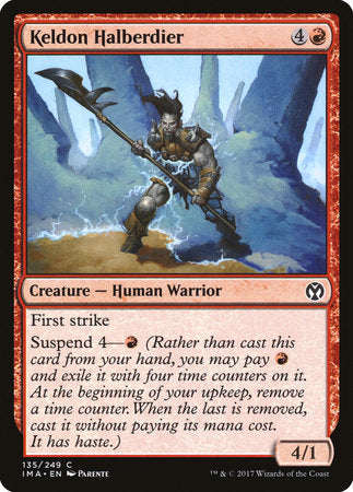 Keldon Halberdier [Iconic Masters] | Exor Games Truro