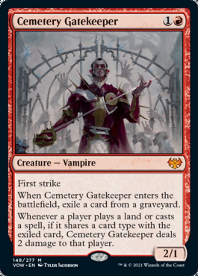 Cemetery Gatekeeper [Innistrad: Crimson Vow] | Exor Games Truro