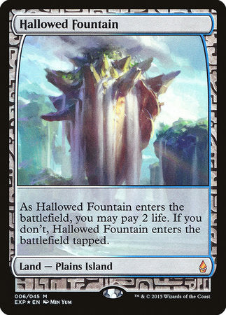 Hallowed Fountain [Zendikar Expeditions] | Exor Games Truro