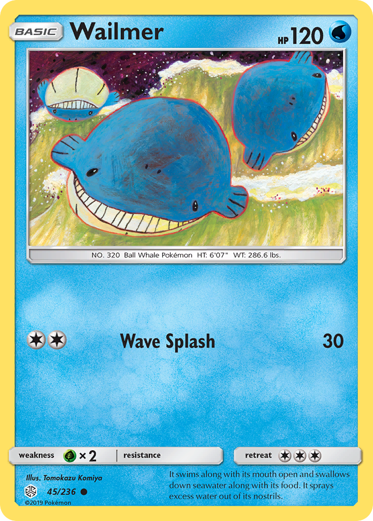 Wailmer (45/236) [Sun & Moon: Cosmic Eclipse] | Exor Games Truro