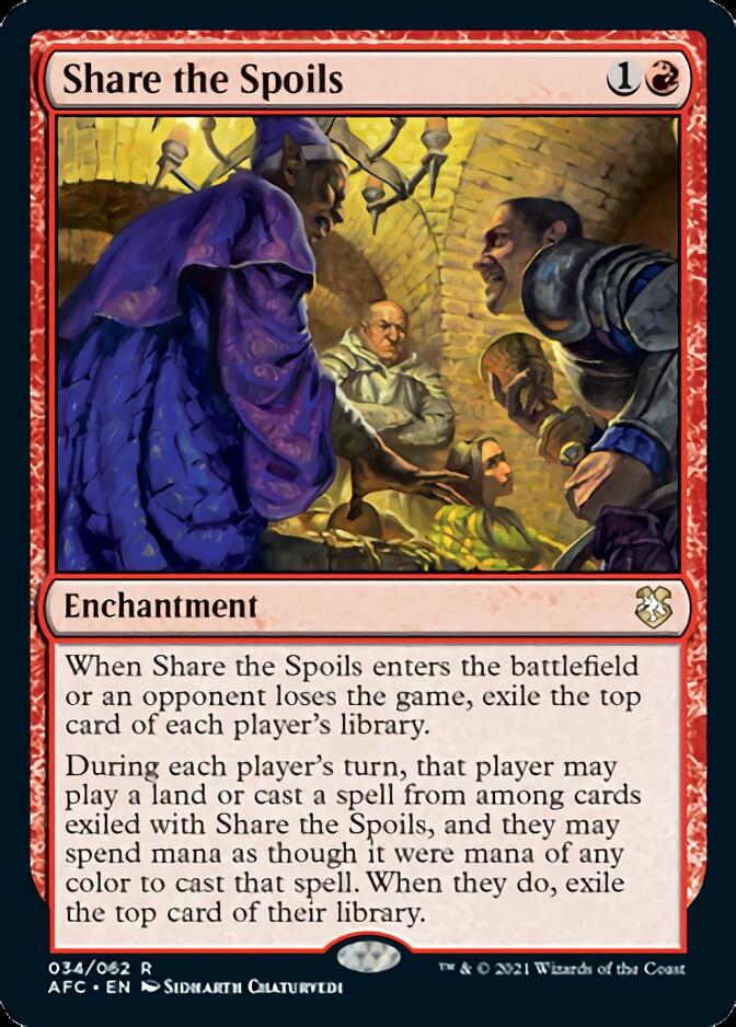 Share the Spoils [Dungeons & Dragons: Adventures in the Forgotten Realms Commander] | Exor Games Truro