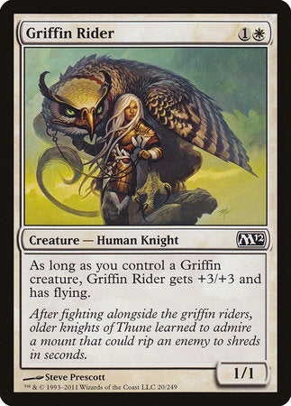 Griffin Rider [Magic 2012] | Exor Games Truro