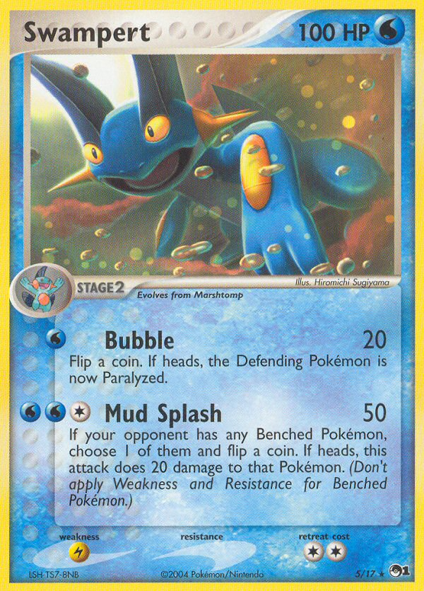 Swampert (5/17) [POP Series 1] | Exor Games Truro