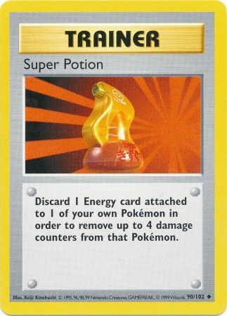 Super Potion (90/102) [Base Set Shadowless Unlimited] | Exor Games Truro