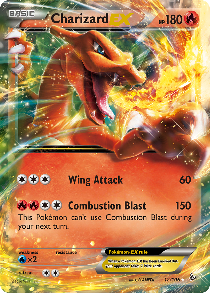 Charizard EX (12/106) [XY: Flashfire] | Exor Games Truro