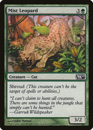 Mist Leopard [Magic 2010] | Exor Games Truro