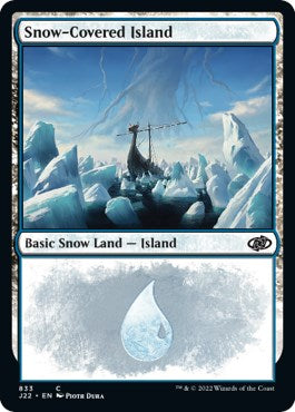 Snow-Covered Island [Jumpstart 2022] | Exor Games Truro