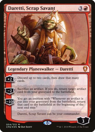 Daretti, Scrap Savant [Commander Anthology Volume II] | Exor Games Truro