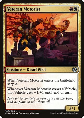 Veteran Motorist [Kaladesh] | Exor Games Truro