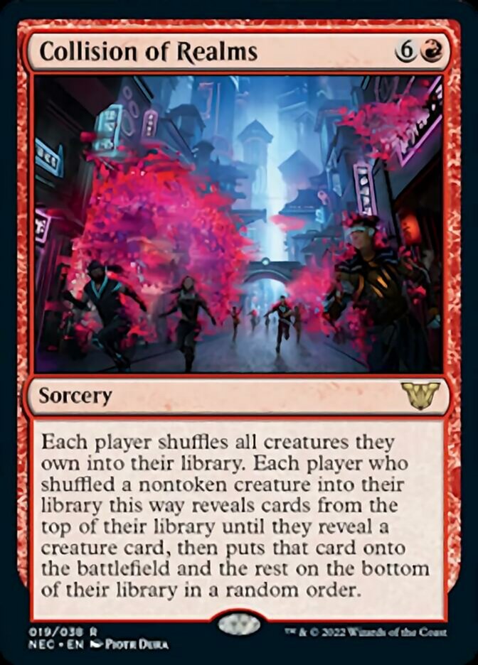 Collision of Realms [Kamigawa: Neon Dynasty Commander] | Exor Games Truro