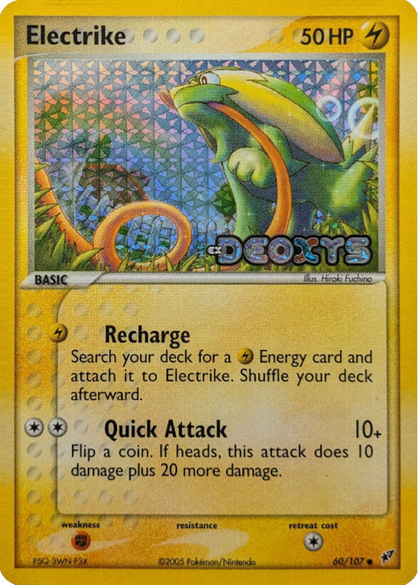 Electrike (60/107) (Stamped) [EX: Deoxys] | Exor Games Truro