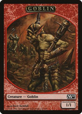 Goblin Token [Magic 2010 Tokens] | Exor Games Truro