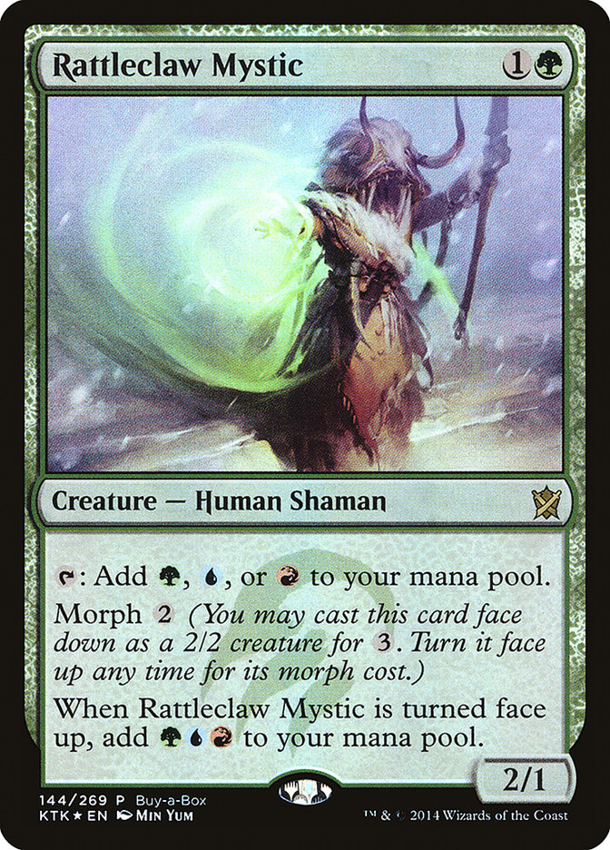 Rattleclaw Mystic (Buy-A-Box) [Khans of Tarkir Promos] | Exor Games Truro