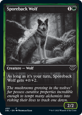 Sporeback Wolf [Innistrad: Double Feature] | Exor Games Truro