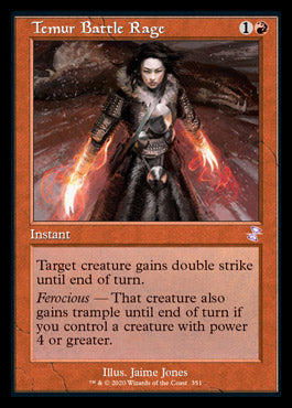 Temur Battle Rage (Timeshifted) [Time Spiral Remastered] | Exor Games Truro