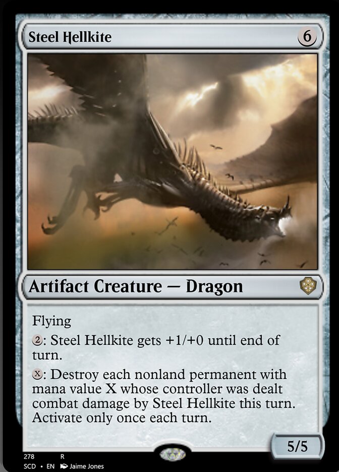 Steel Hellkite [Starter Commander Decks] | Exor Games Truro