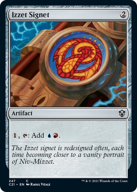Izzet Signet [Commander 2021] | Exor Games Truro