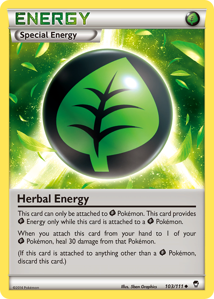 Herbal Energy (103/111) [XY: Furious Fists] | Exor Games Truro