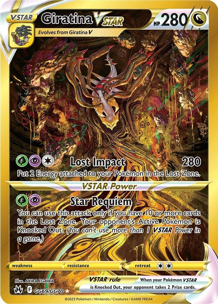 Giratina VSTAR (GG69/GG70) (Secret) [Sword & Shield: Crown Zenith] | Exor Games Truro