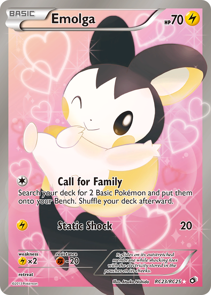 Emolga (RC23/RC25) [Black & White: Legendary Treasures] | Exor Games Truro