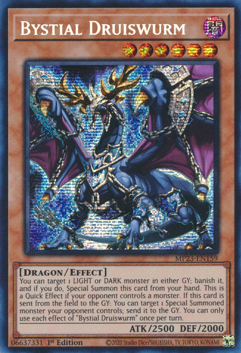 Bystial Druiswurm [MP23-EN159] Prismatic Secret Rare | Exor Games Truro