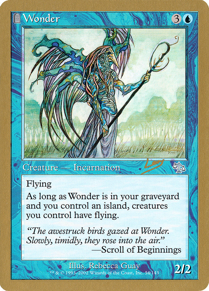 Wonder (Raphael Levy) [World Championship Decks 2002] | Exor Games Truro