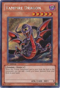 Vampire Dragon [EXVC-EN081] Secret Rare | Exor Games Truro