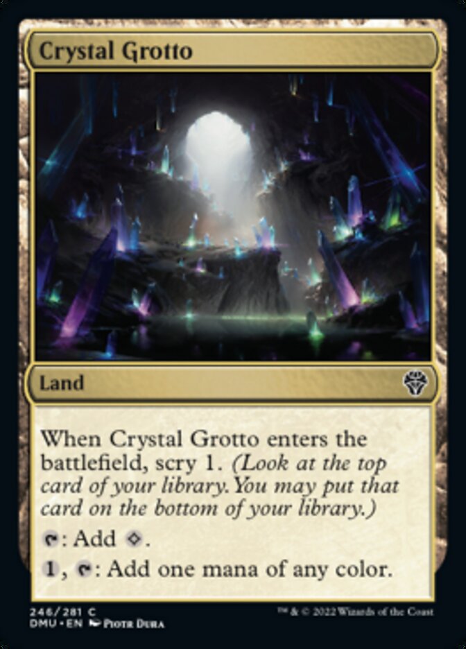 Crystal Grotto [Dominaria United] | Exor Games Truro