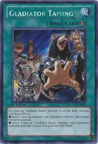 Gladiator Taming [EXVC-EN087] Secret Rare | Exor Games Truro