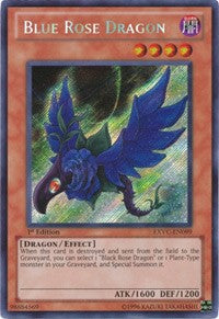 Blue Rose Dragon [EXVC-EN099] Secret Rare | Exor Games Truro