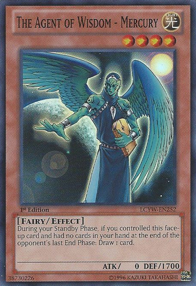The Agent of Wisdom - Mercury [LCYW-EN252] Super Rare | Exor Games Truro