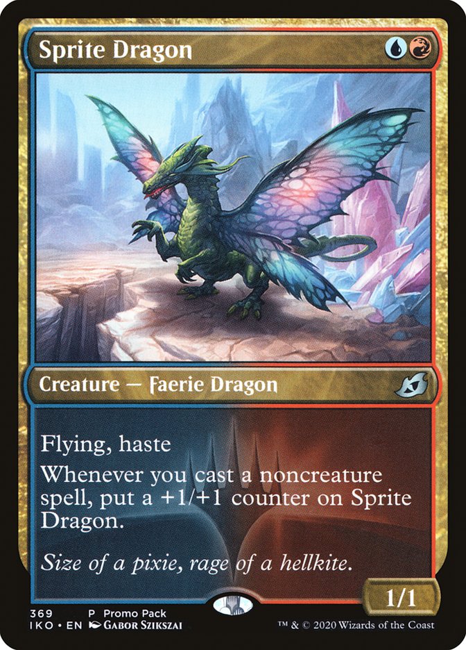 Sprite Dragon (Promo Pack) [Ikoria: Lair of Behemoths Promos] | Exor Games Truro