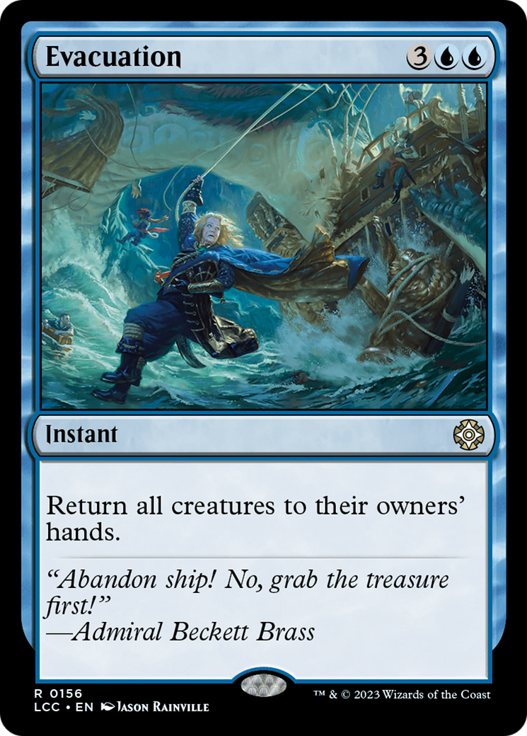 Evacuation [The Lost Caverns of Ixalan Commander] | Exor Games Truro