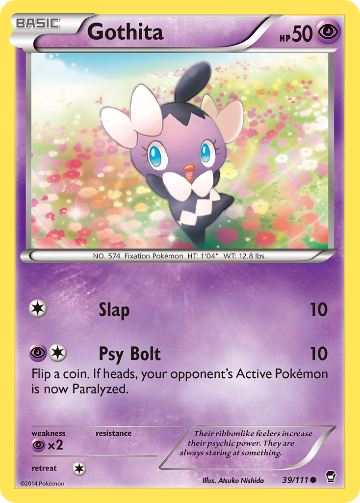 Gothita (39/111) [XY: Furious Fists] | Exor Games Truro