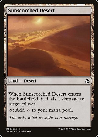 Sunscorched Desert [Amonkhet] | Exor Games Truro