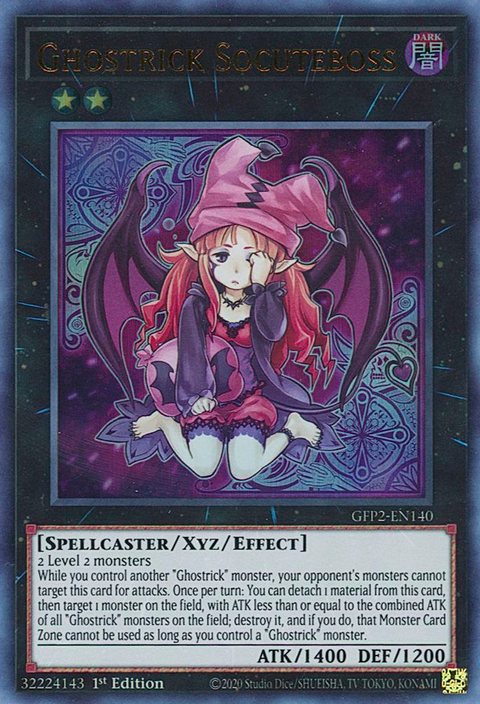 Ghostrick Socuteboss [GFP2-EN140] Ultra Rare | Exor Games Truro